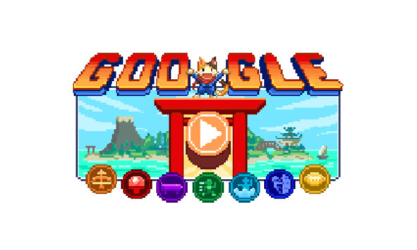 グーグルのロゴのゲーム